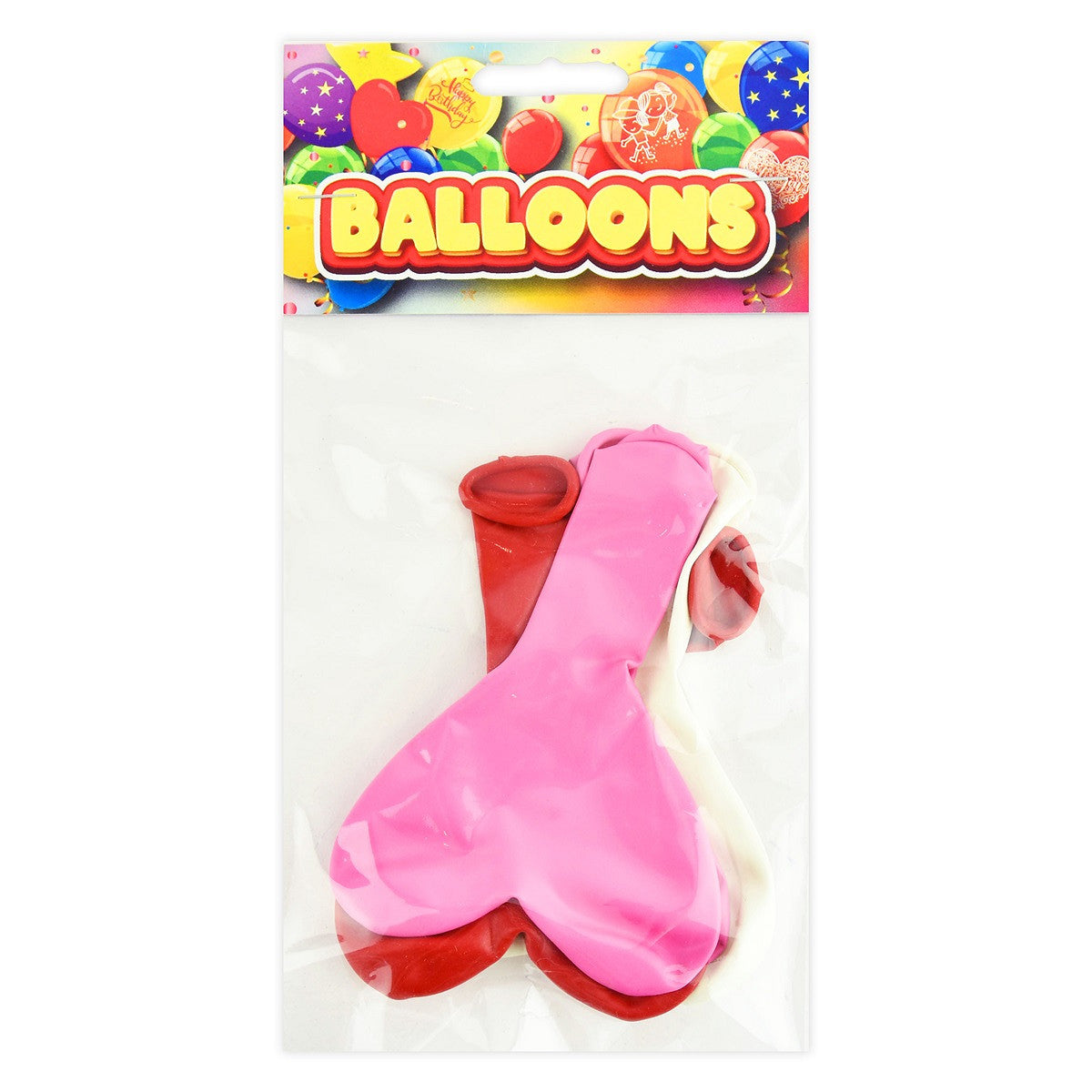 Ballonger HJÄRTA – 5-pack 11cm